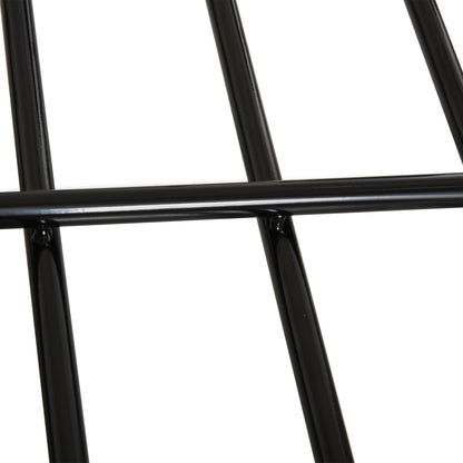 64"/43" x 39" Car Roof Rack, Length Adjustable Roof Basket, Universal Rooftop Cargo Carrier Basket with U-bolts, 220 lbs