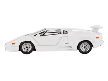 Lamborghini Countach "25th Anniversary" White Limited Edition 1/64 Diecast Model Car by Mini GT