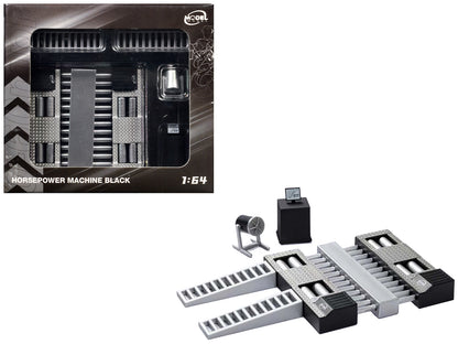 Horsepower Machine Black 1/64 Diecast Model by Model Model