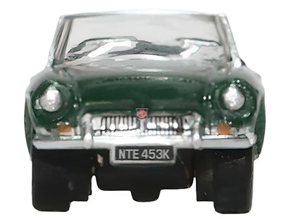 MG MGB Roadster RHD (Right Hand Drive) British Racing Green 1/148 (N) Scale Diecast Model Car by Oxford Diecast
