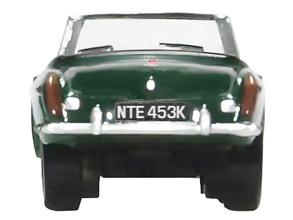MG MGB Roadster RHD (Right Hand Drive) British Racing Green 1/148 (N) Scale Diecast Model Car by Oxford Diecast