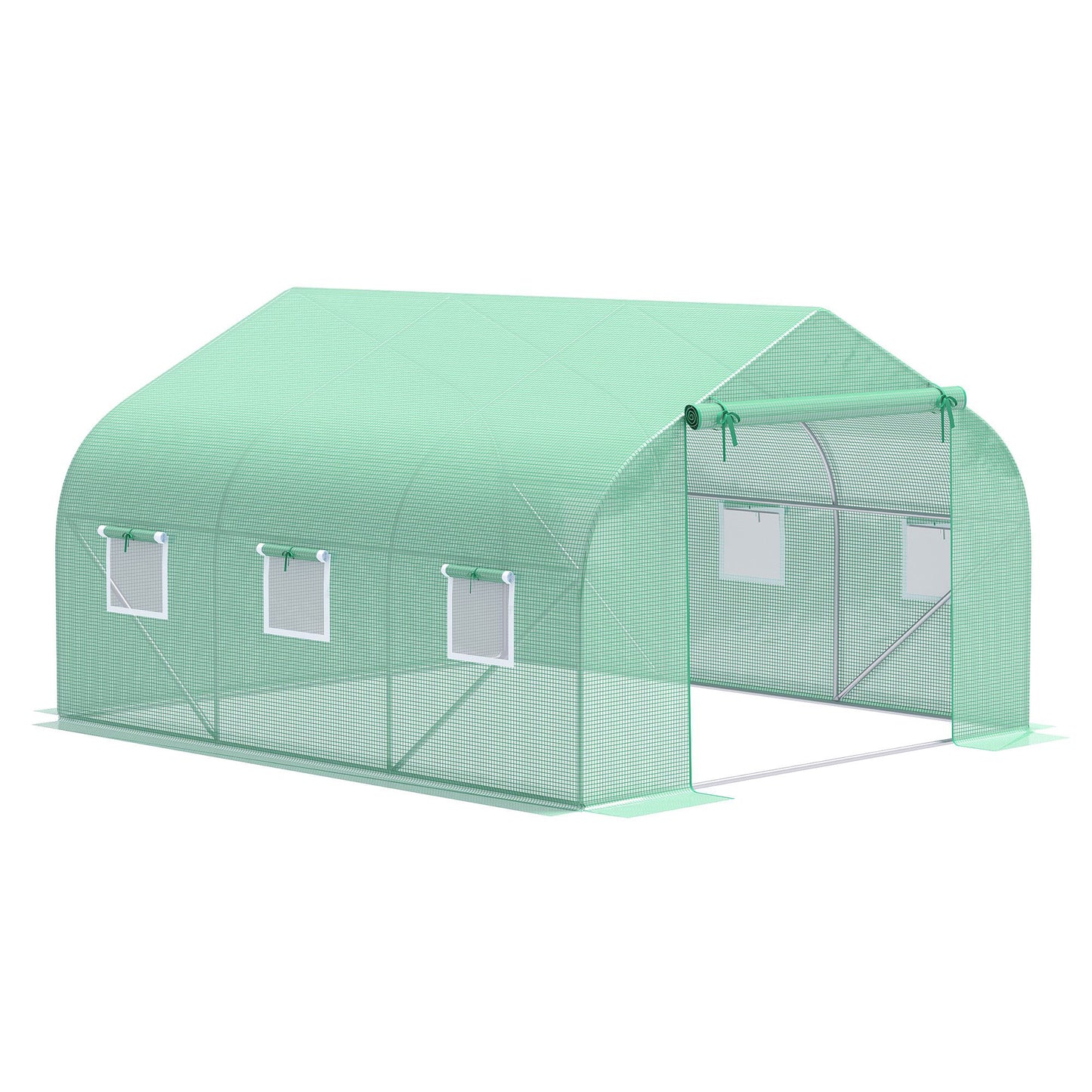 Outdoor Greenhouse Walk-In Greenhouse Portable Greenhouse Canada Garden Plant Flower Seed Greenhouse W/ Premium Steel Fr