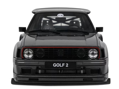 2021 Volkswagen Golf II GTI by Khyzyl Saleem Ascot Gray Metallic Limited Edition to 3000 pieces Worldwide 1/18 Model Car by Otto Mobile
