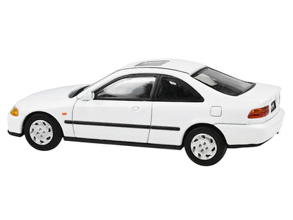 1995 Honda Civic Coupe EJ1 White with Sunroof 1/64 Diecast Model Car by Paragon Models