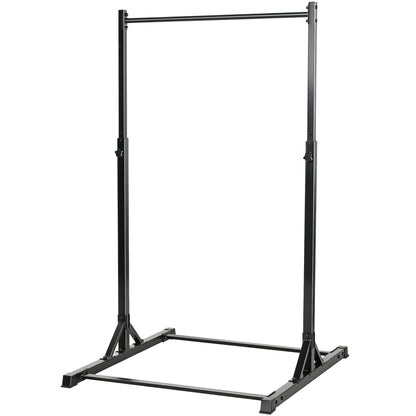 Soozier Portable Pull Up Station, Height Adjustable Pull Up Bar with 8 Levels for Home Gym Strength Training, 440LBS Cap
