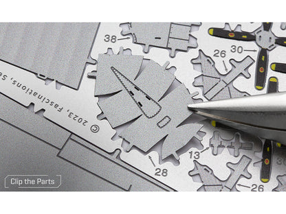 Model Kit Hughes H-4 Hercules Flying Boat "The Spruce Goose" (Moderate Difficulty) Steel Model by Metal Earth