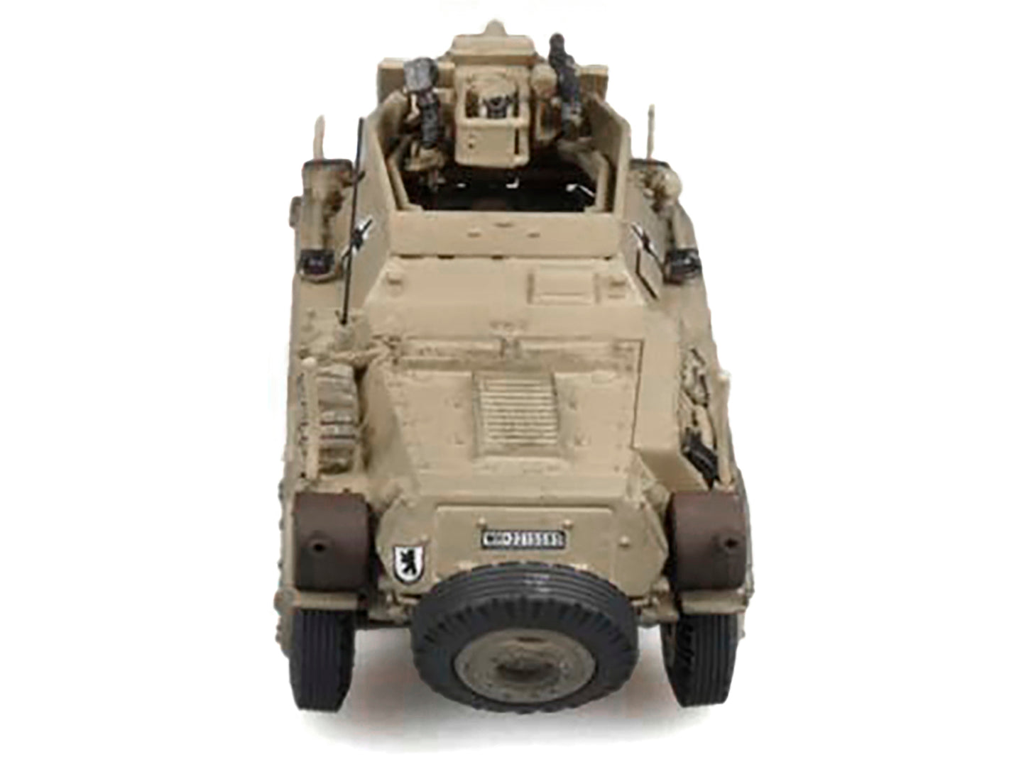 Sd.Kfz. 234/3 Armored Vehicle "#0 3rd Panzer Division Hungary" (1945) German Army 1/72 Diecast Model by Panzerstahl