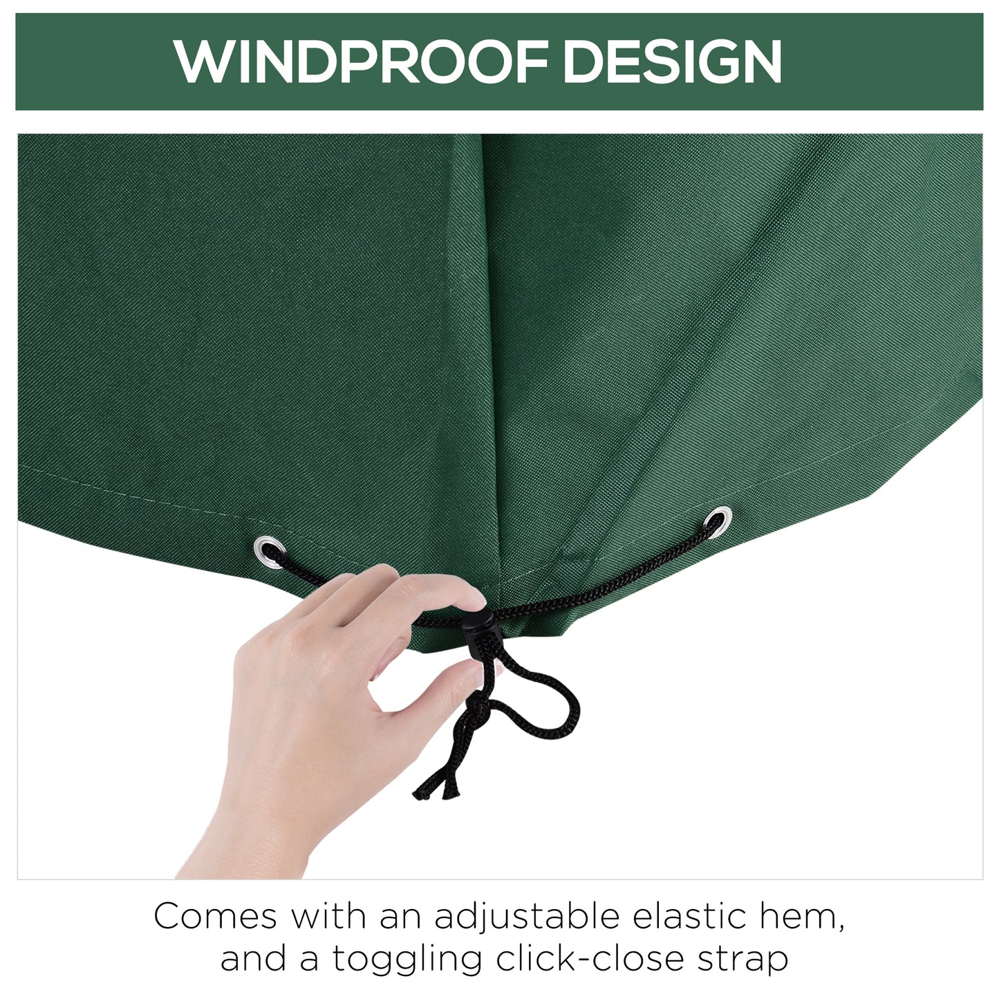 Patio Furniture Covers, Waterproof, Windproof and Anti-UV 300D Oxford Fabric Large Outdoor Furniture Cover for Outdoor S