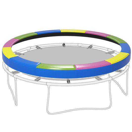 Soozier 14FT Trampoline Spring Cover, Trampoline Pad Replacement, Waterproof and Tear-Resistant, All-Weather Trampoline 