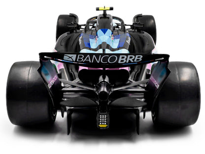 Alpine A524 #31 Esteban Ocon "BWT" 2nd Place F1 "Sao Paulo GP" (2024) "Competition" Series 1/18 Diecast Model Car by Solido