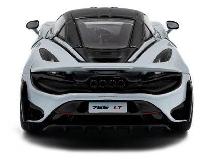2020 McLaren 765LT Ceramic Gray with Black Top 1/43 Diecast Model Car by Solido