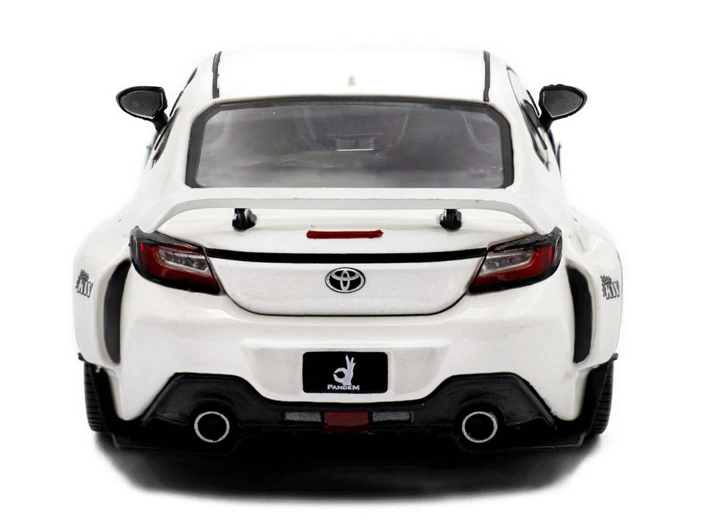 2022 Toyota Pandem GR86 White Metallic 1/43 Diecast Model Car by Solido