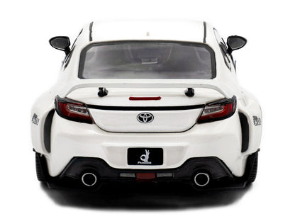 2022 Toyota Pandem GR86 White Metallic 1/43 Diecast Model Car by Solido