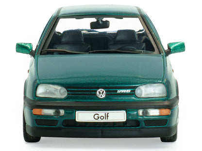 1994 Volkswagen Golf MKIII VR6 Dragon Green Pearl 1/43 Diecast Model Car by Solido