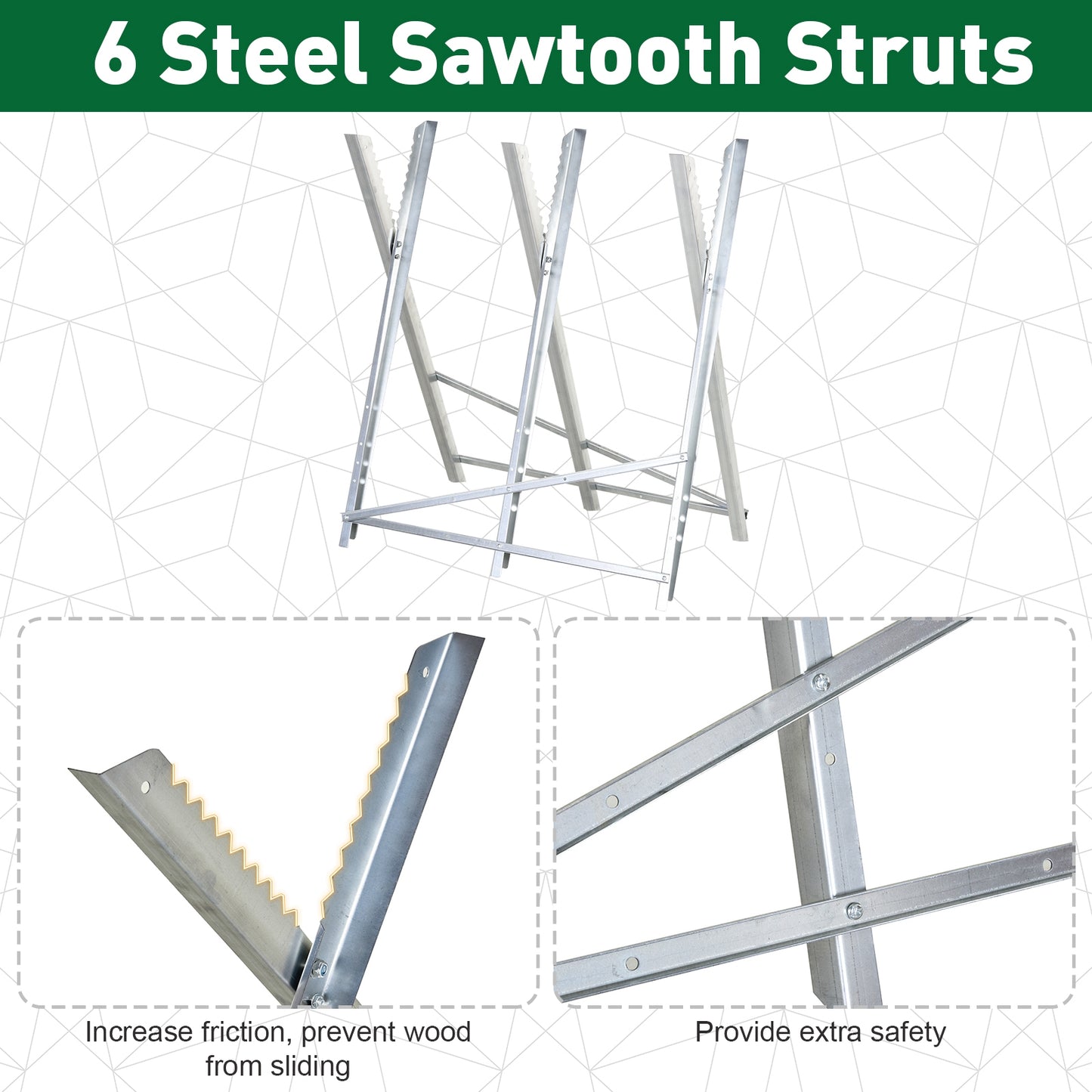 Portable Sawhorse Heavy Duty Cutting Stand Steel Adjustable Work Support, Foldable Sawhorse Stand 220 lbs Weight Capacit