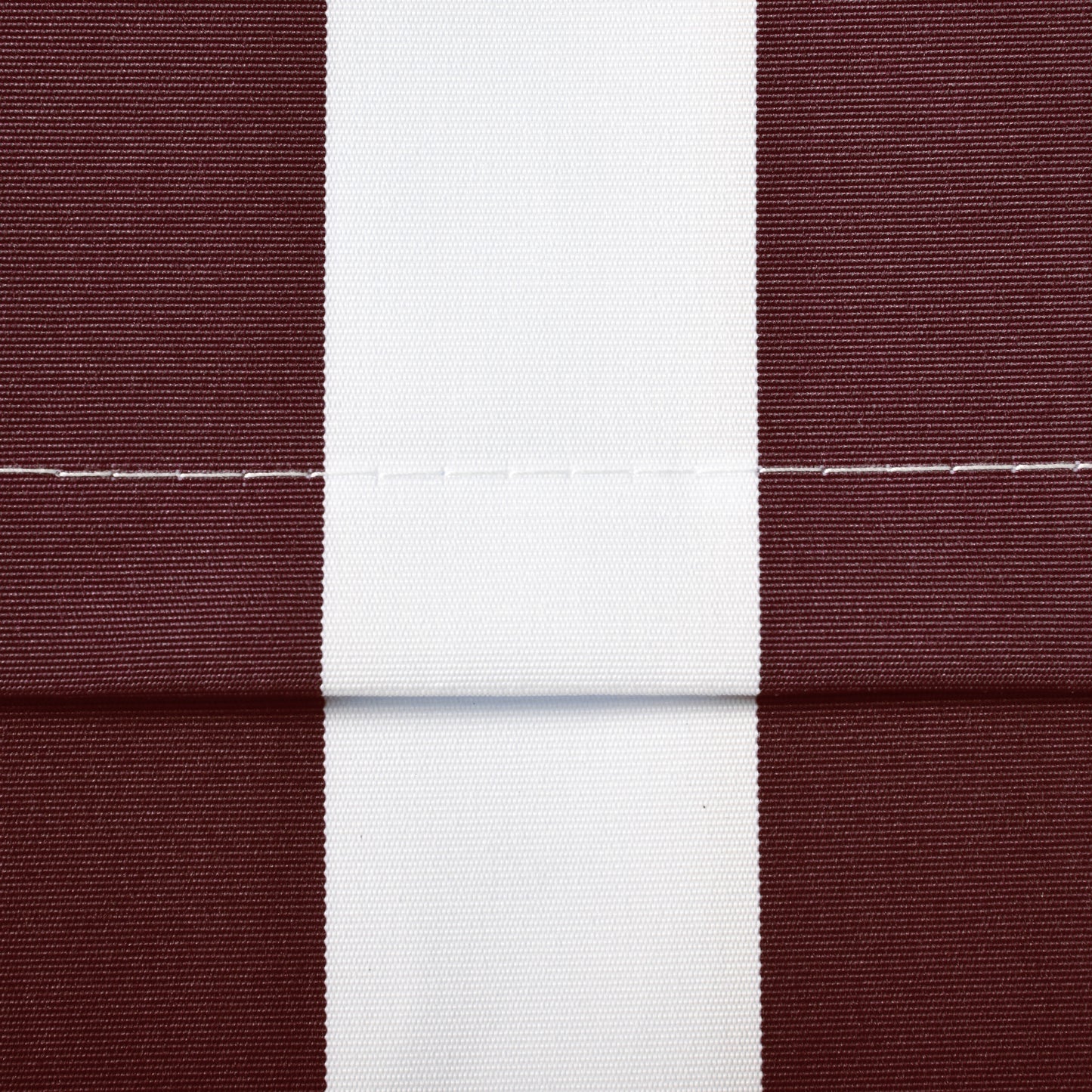 9' x 8' Outdoor Sunshade Canopy Awning Cover, Retractable Awning Fabric Replacement, UV Protection, Red and White