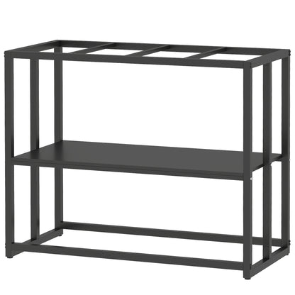 40 Gallon Fish Tank Stand, Heavy Duty Aquarium Stand with Storage Shelf, Adjustable Feet, 36.6" L x 18.5" W x 29.9" H