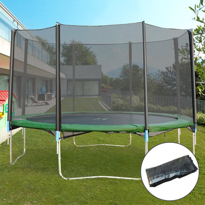 VarietyKart 14' Round Trampoline Enclosure Safety Net Fence Replacement Trampolining Bounce Part No Poles Included