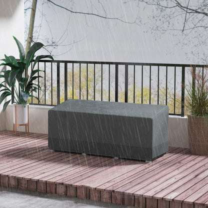 Patio Furniture Covers Waterproof for 3 Seater Sofa, 600D Heavy Duty Oxford Outdoor Patio Cover, 75" x 28.3" x 29.9", Gr
