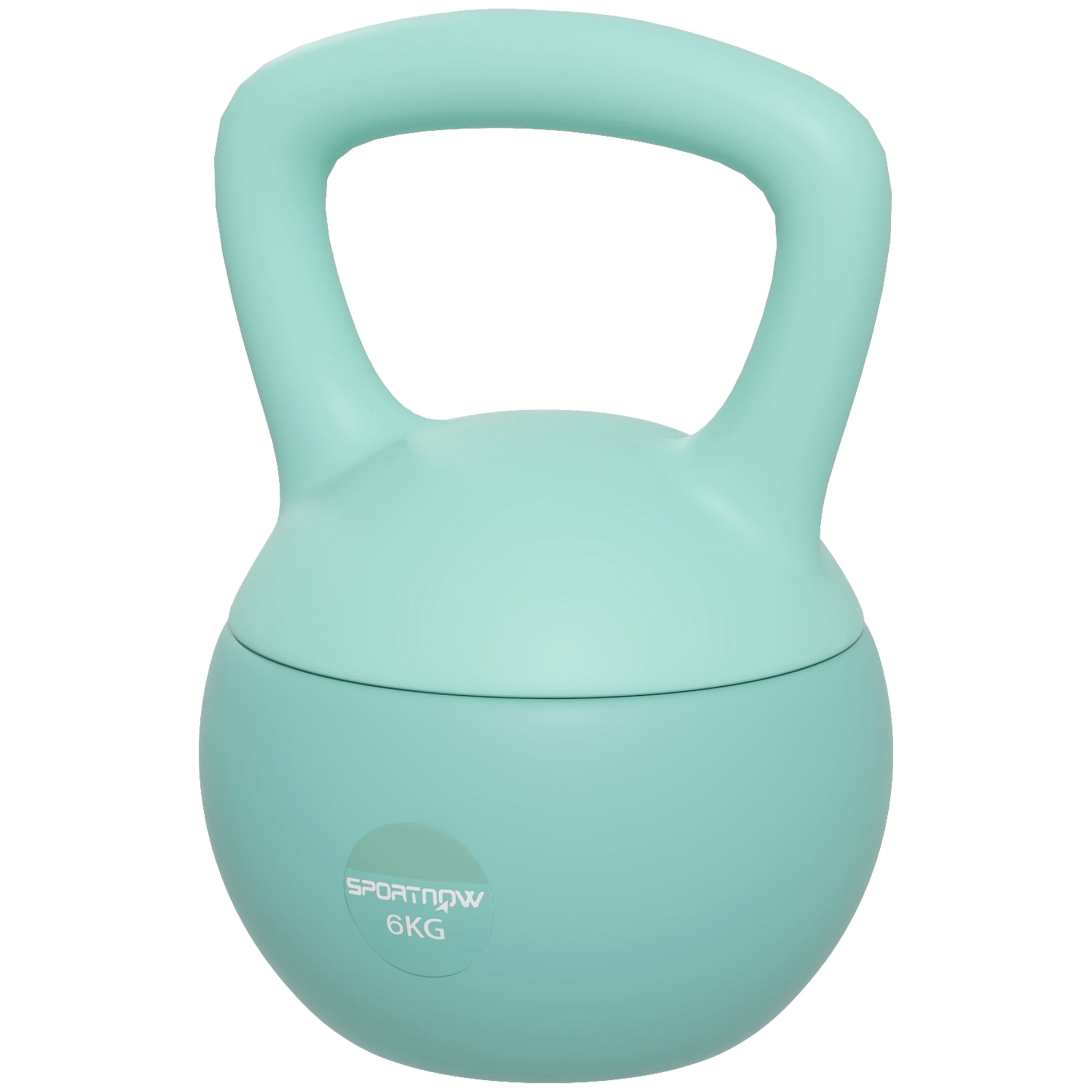 Soozier 13 lb Soft Kettlebell, Sand Filled Weight w/ Grip Handle, Kettlebell Weight for Full Body Workout, Green