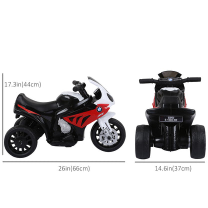 VarietyKart Kids Motorcycle, 6V Battery Powered Toddler Motorcycle with Headlight, Music, 3 Wheels Electric Motorcycle f