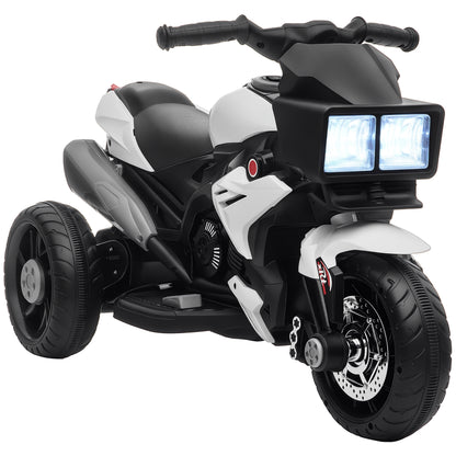 VarietyKart Kids Electric Pedal Motorcycle Ride-On Toy 6V Battery Powered w/ Music Horn Headlights Motorbike for Girls B