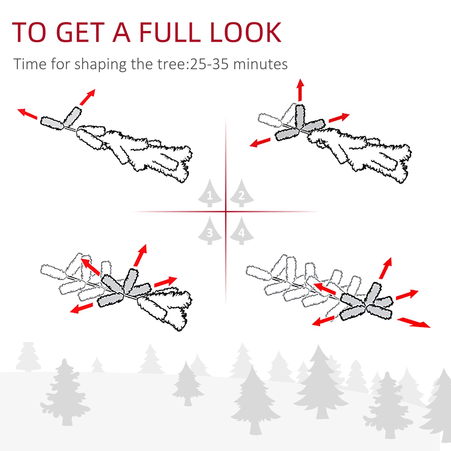 9 Feet Prelit Artificial Snow Flocked Pencil Christmas Tree, Slim Xmas Tree with Warm White LED Light, Holiday Home Xmas