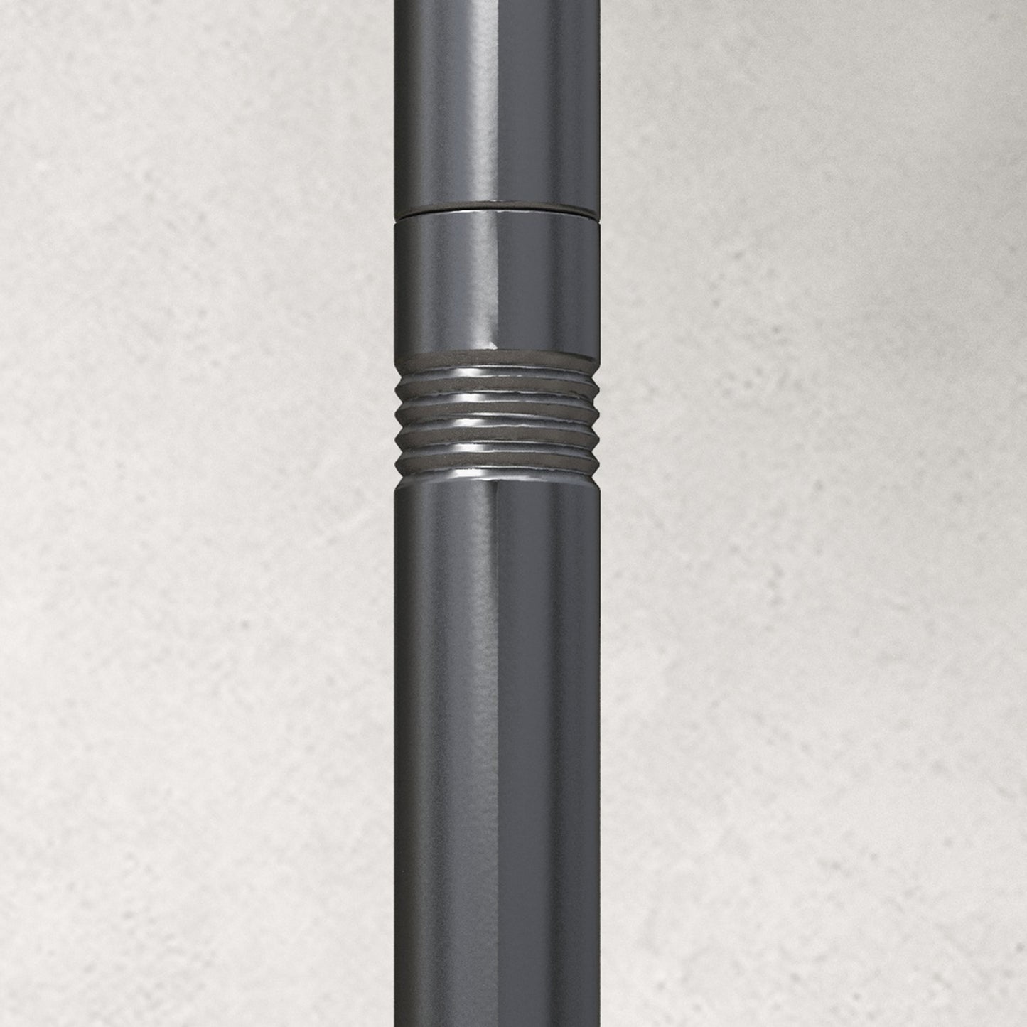 4 Pack of 8' String Light Poles, Steel Hanging Lighting Stand for Patio, Backyard, Deck, Wedding, Party, Black