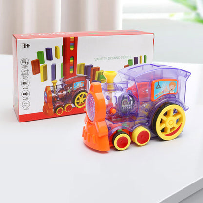 Domino Train Building Block Toy
