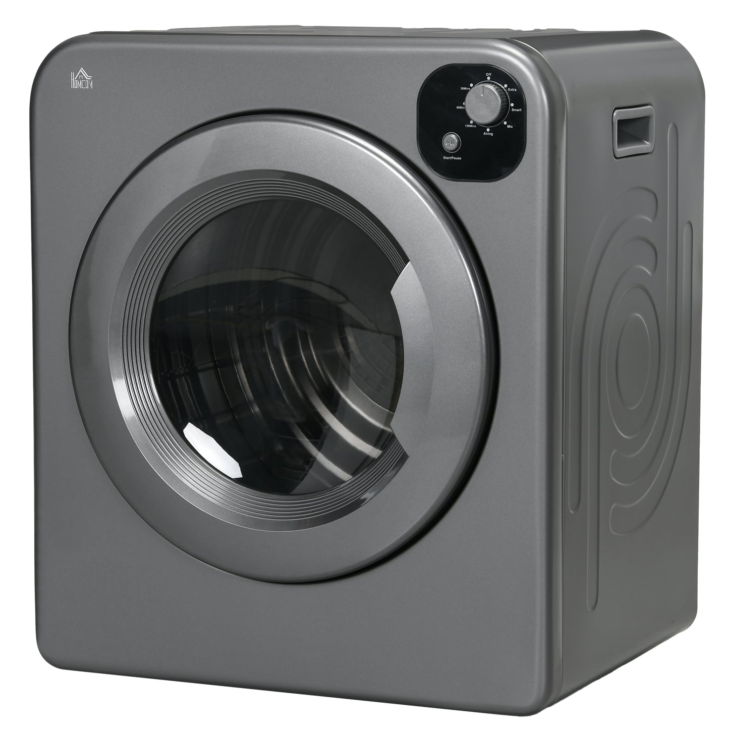 Compact Laundry Dryer Machine, 1300W, 3.22 Cu. Ft. Electric Portable Clothes Dryer with 7 Drying Modes for Apartment or 