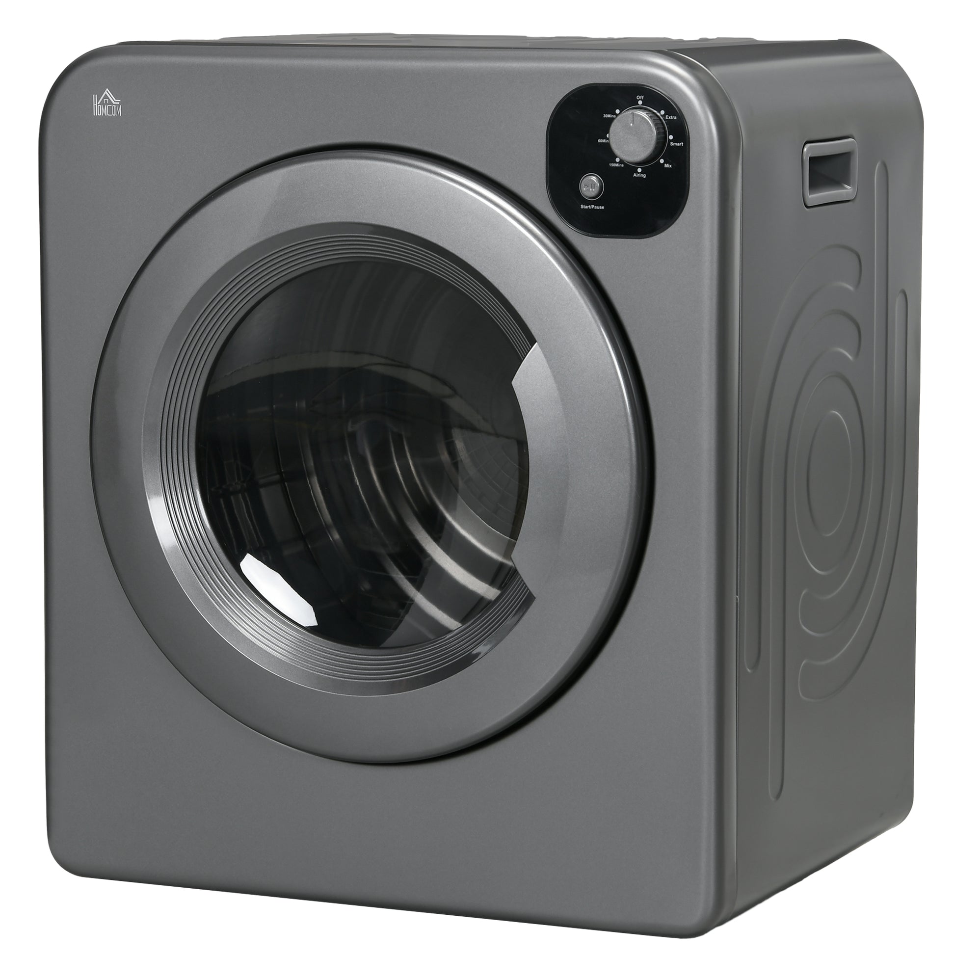 Compact Laundry Dryer Machine, 1300W, 3.22 Cu. Ft. Electric Portable Clothes Dryer with 7 Drying Modes for Apartment or 