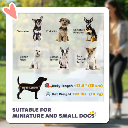 Cat Dog Stroller, One-click Foldable Pet Stroller w/Cup Holder, 4 Wheels Travel Carrier w/Brakes, 360° Swiveling Front W
