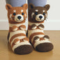 Plush Crochet Animal Cute Animal Socks