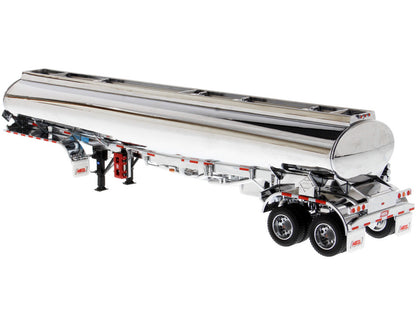Heil Fleet Duty TM 9300/DT-C4 Petroleum Tanker Trailer Chrome "Transport Series" 1/50 Diecast Model by Diecast Masters