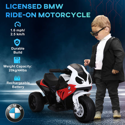 VarietyKart Kids Motorcycle, 6V Battery Powered Toddler Motorcycle with Headlight, Music, 3 Wheels Electric Motorcycle f
