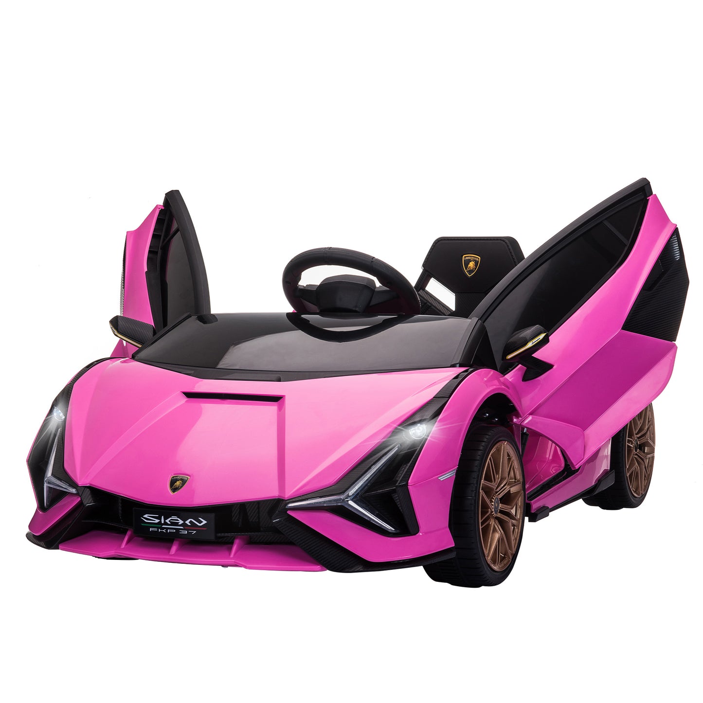 VarietyKart Compatible 12V Battery-powered Kids Electric Ride On Car Toy with Parental Remote Control Music Lights MP3 f