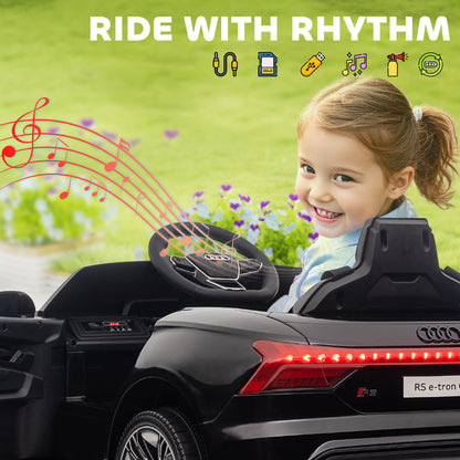 VarietyKart Ride-On Toy On Car with Remote Control, 12V 3.1 MPH Electric Ride for Kids w/ Suspension System, Horn Honkin