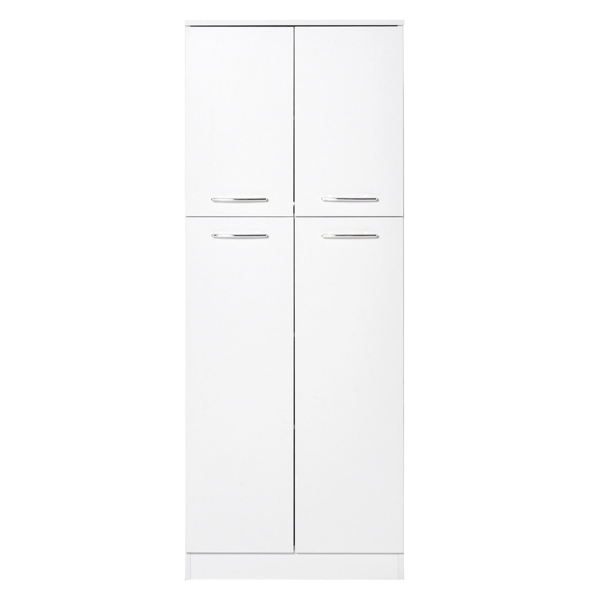 61" Pantry Cabinet, Kitchen Pantry Storage Cabinet with 2 Doors and Adjustable Shelves, Freestanding Storage Cabinet