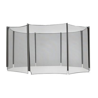 VarietyKart 14' Round Trampoline Enclosure Safety Net Fence Replacement Trampolining Bounce Part No Poles Included