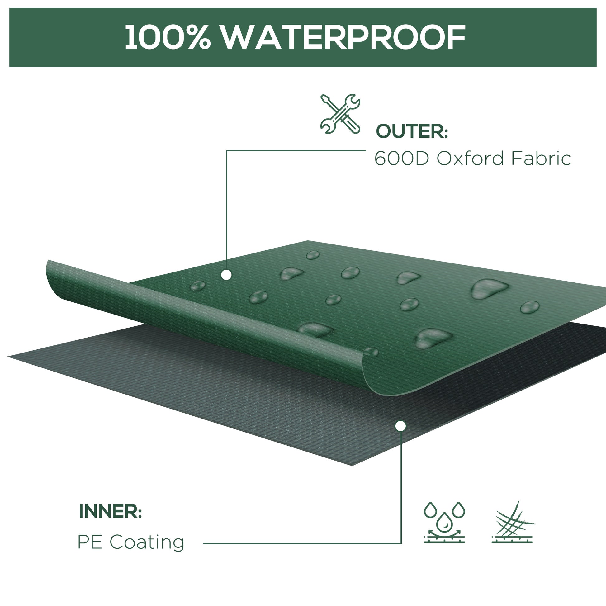 Patio Furniture Covers, Waterproof, Windproof and Anti-UV 300D Oxford Fabric Large Outdoor Furniture Cover for Outdoor S
