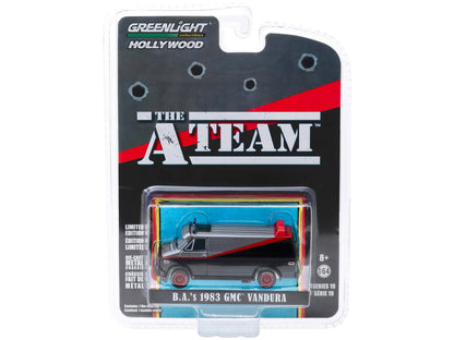 1983 GMC Vandura (B.A.'s) "The A-Team" (1983-1987) TV Series Hollywood Series 19 1/64 Diecast Model Car by Greenlight