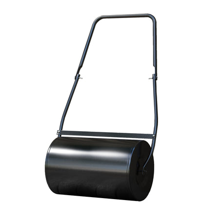 20" Push/Tow Behind Lawn Roller, Heavy Duty Sod Drum Roller Filled with 11 Gal Water/Sand, Grass Flattener for Yard, Pat