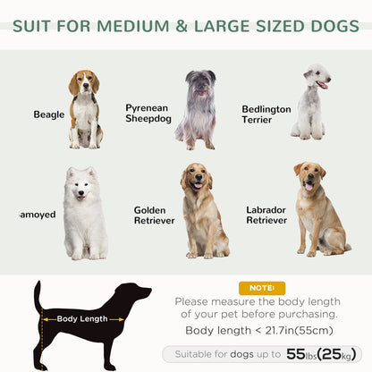 Dog Sofa Bed with Removable Pillows, Foam Pet Sofa Cat Sofa with Removable Washable Cushion, Water-resistant Fabric, for