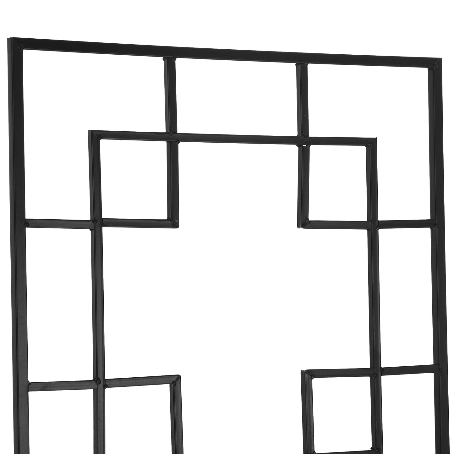 2 Pack Garden Trellis for Climbing Plants, Outdoor Metal Grid Panels for Roses, Vine Flower, Cucumber, Clematis, 72" Tal