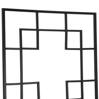 2 Pack Garden Trellis for Climbing Plants, Outdoor Metal Grid Panels for Roses, Vine Flower, Cucumber, Clematis, 72" Tal