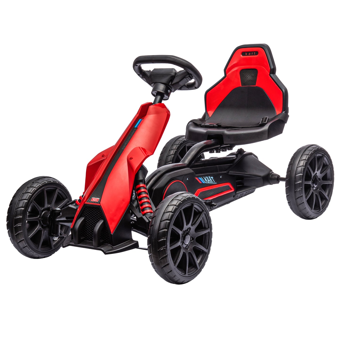 VarietyKart 12V 7AH Electric Go Kart, Outdoor Racer Car for Kids, with Forward Backward, Adjustable Speed, Ages 3-8 Year