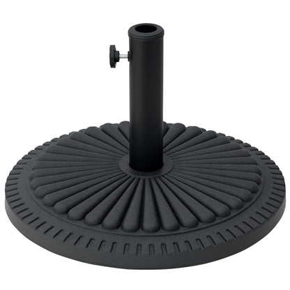 Patio Umbrella Base Stand, Round Cement Parasol Holder for Outdoor, Patio, Garden, Beach, Fits Φ1.4", Φ1.5" and Φ 2" Pol