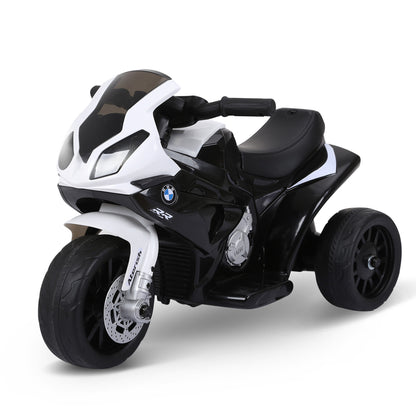 VarietyKart Kids Motorcycle, 6V Battery Powered Toddler Motorcycle with Headlight, Music, 3 Wheels Electric Motorcycle f