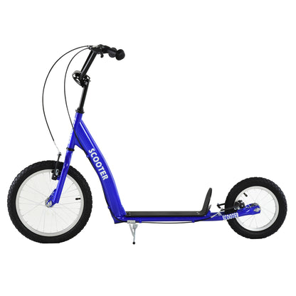 VarietyKart Kids Scooter with Adjustable Handlebar, Youth Kick Scooter with Dual Brakes, Inflatable Wheels, for Age 5+, 