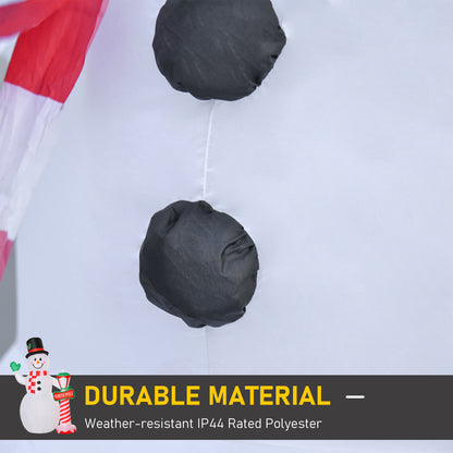 7.9 feet Christmas Inflatable Snowman Decoration Airblown Lighted for Home Indoor Outdoor Garden Lawn Decoration Party P